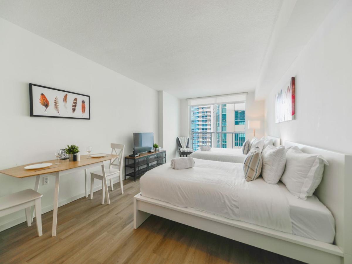 Cozy And Bohemian Studio In Brickell マイアミ エクステリア 写真